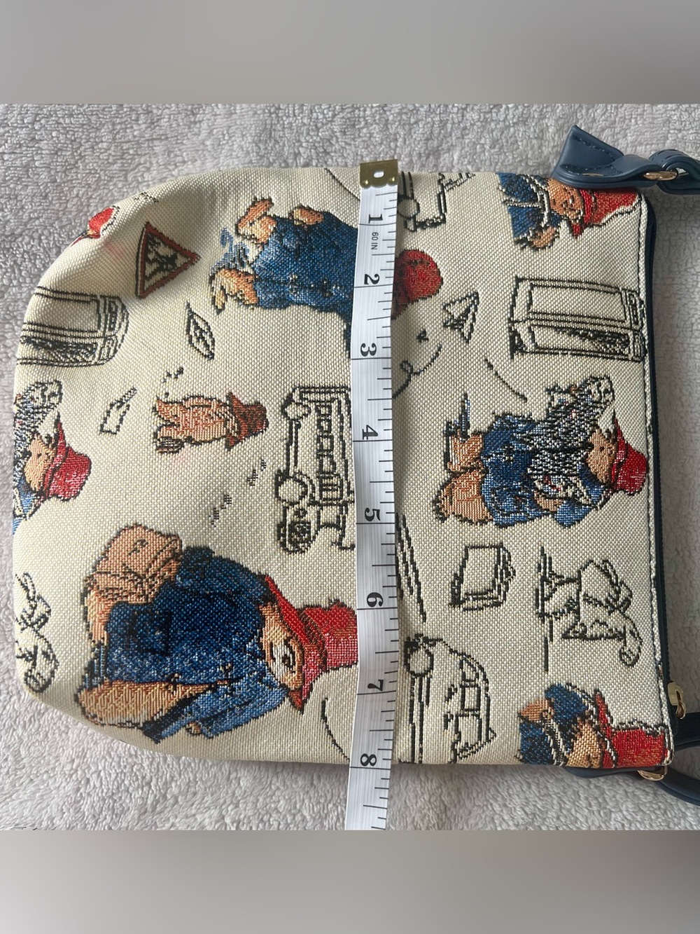 Signare Tapestry Paddington Bear Sling Cross Body Bag Shoulder Bag Women Kids - Picture 9 of 9